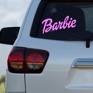 Barbie Vinyl Decal